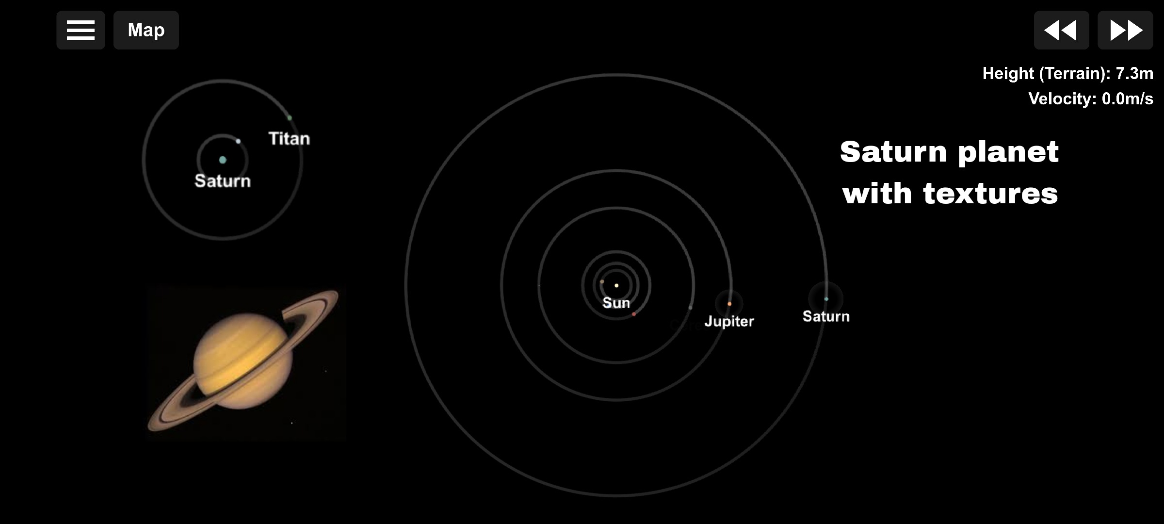 Planet and world image